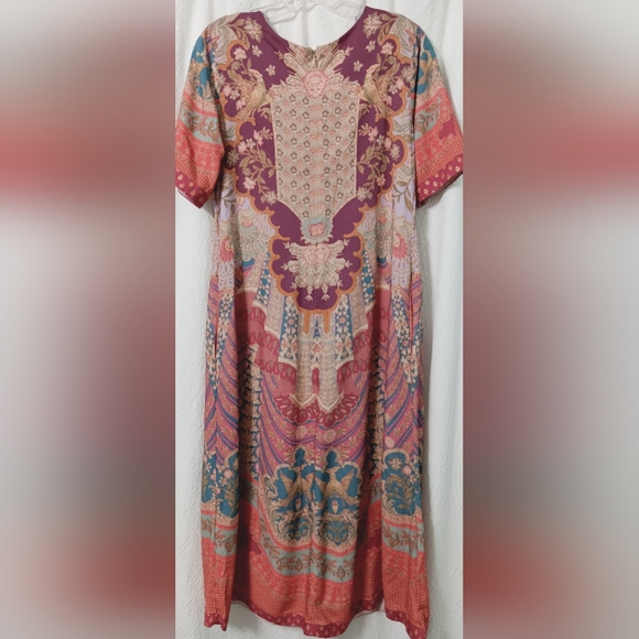 Soft Surroundings Parasol Midi Colorful embroidered Size XS - Picture 3 of 13